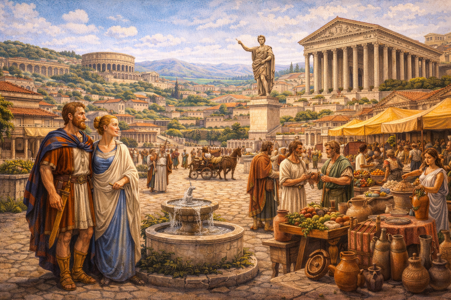 Ier siècle : L'Âge d'Or de la Gaule Romaine