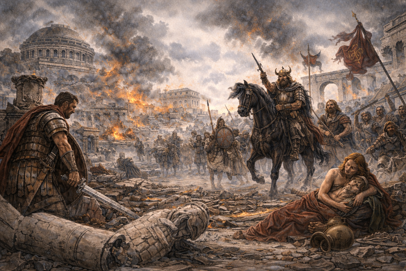 Ve siècle : Le Crépuscule de Rome